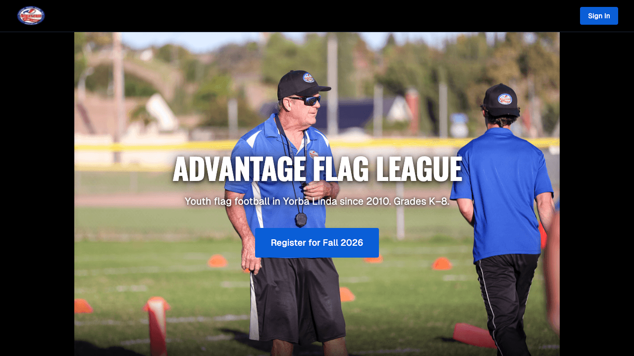 League-OS / YLAFL Platform screenshot