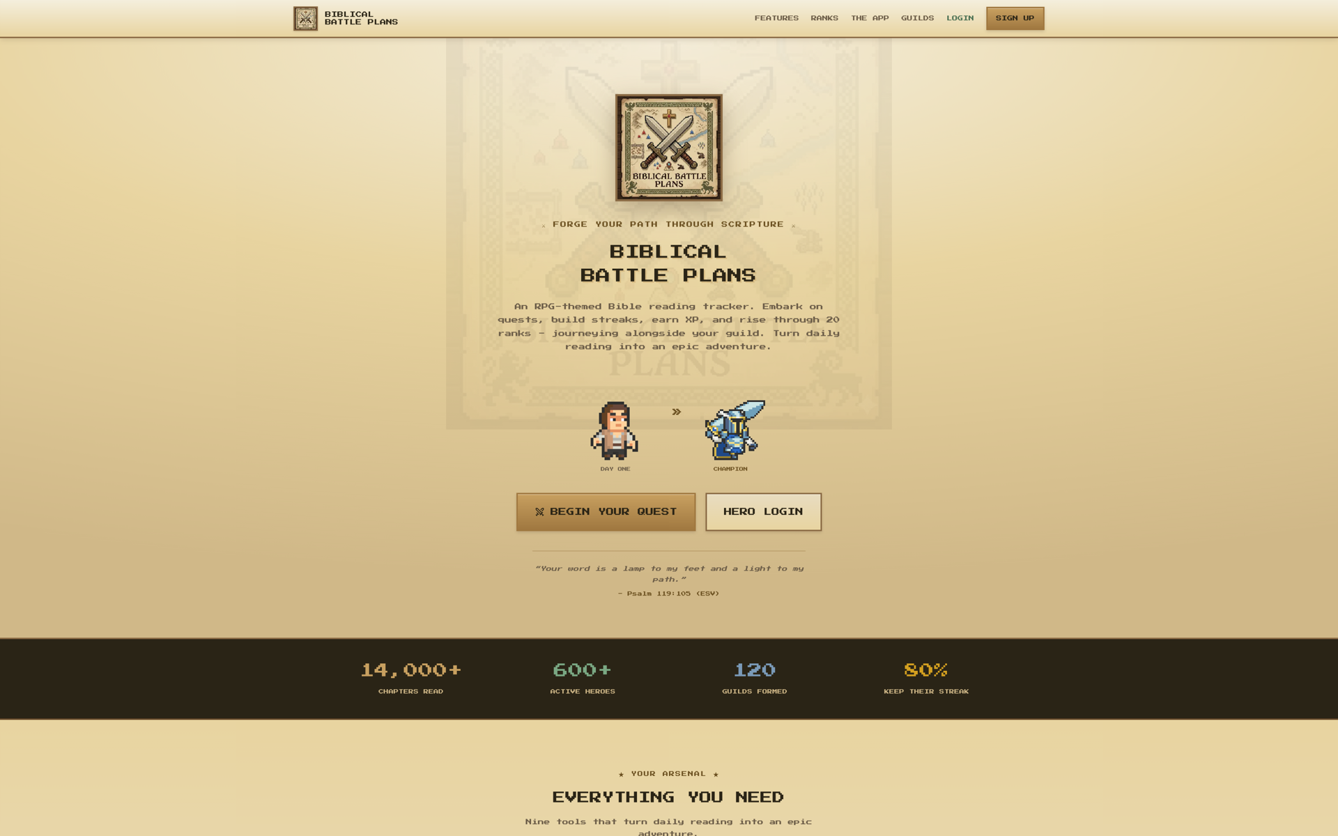 Biblical Battle Plans screenshot
